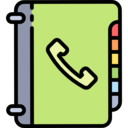 notebook,agenda,telephone,phone number ok 
